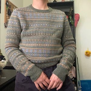 Vintage Style Cottagecore Cotton Sweater
